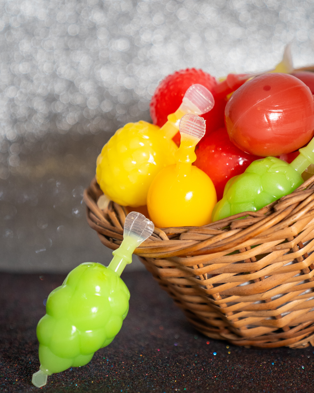 Mahak Jelly Belly Fruit Jel Pudee Toys - Pack of 10