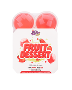 Mahak Jelly Belly Fruit Dessert with Nata De Coco  (Pack of 4)  - Strawberry