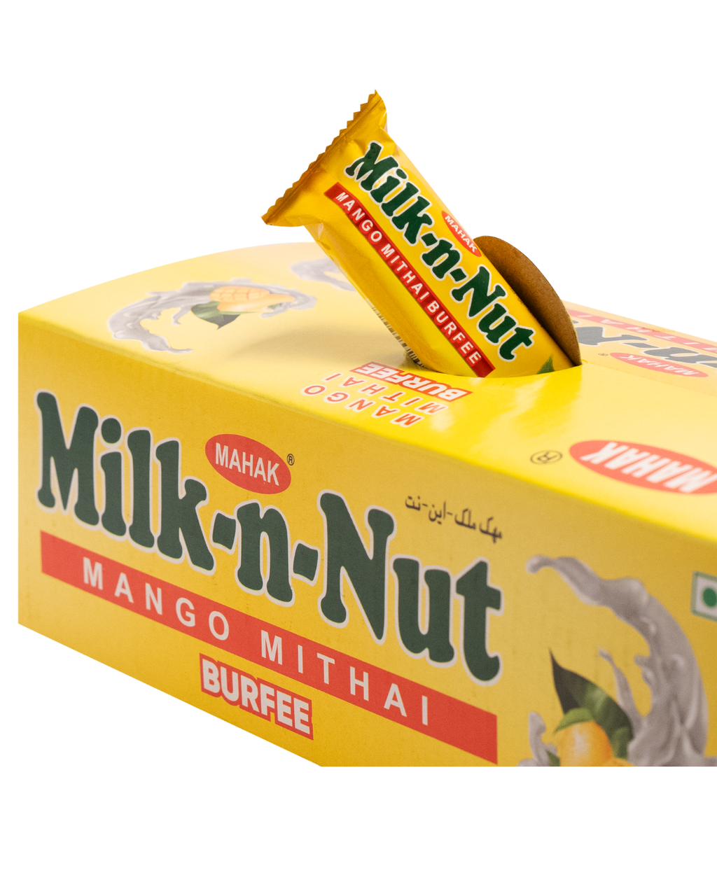 Mahak Milk N Nut Mango Mithai Burfee Mono Box