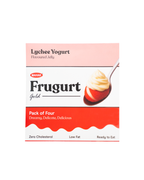 Mahak Frugurt Gold, Lychee Yogurt flavoured Jelly - Pack of 4