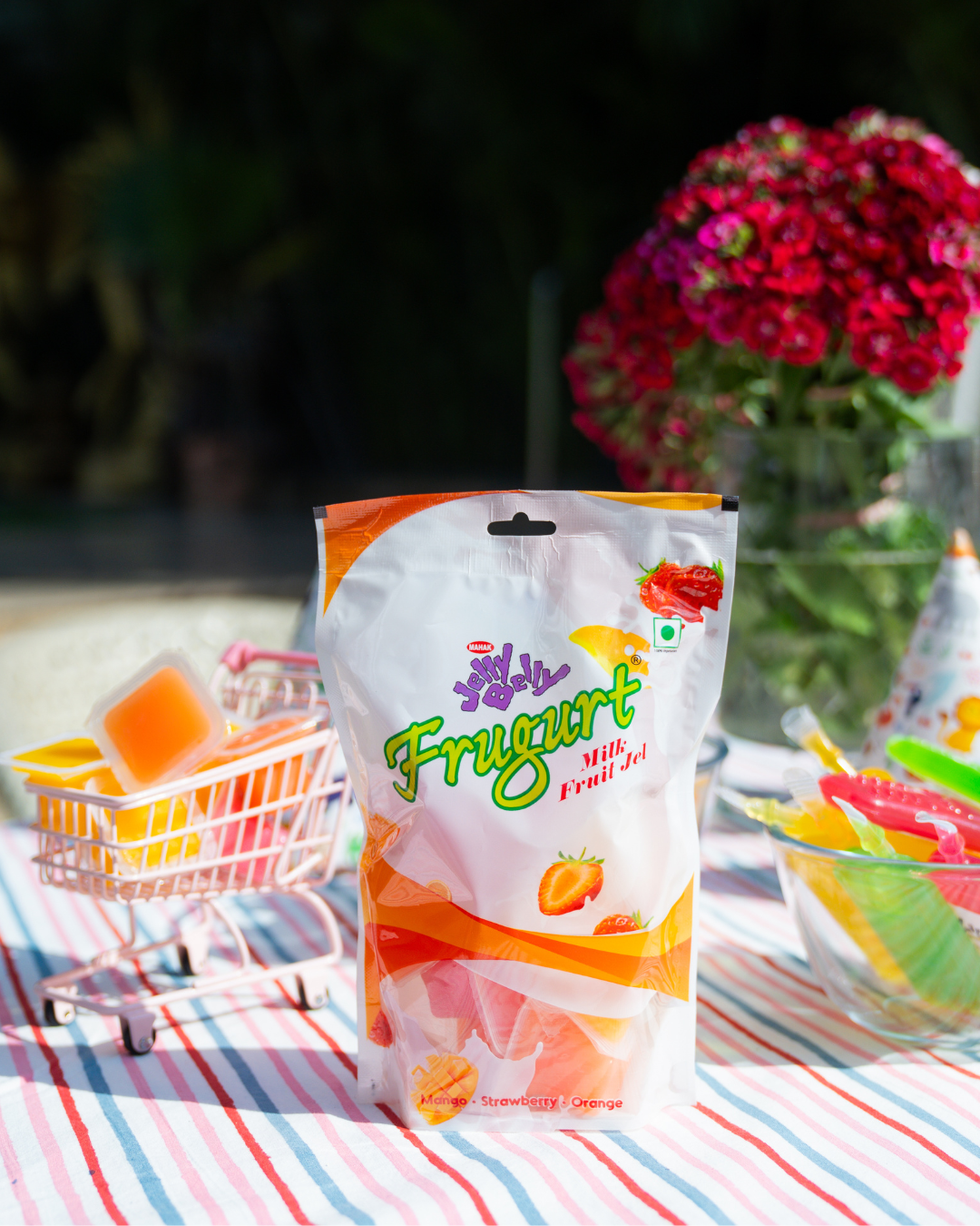 Mahak Jelly Belly Frugurt Milk Fruit Jel Pouch